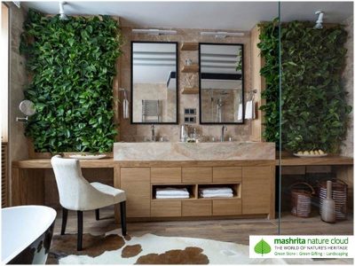 Indoor Plantscaping Washrooms